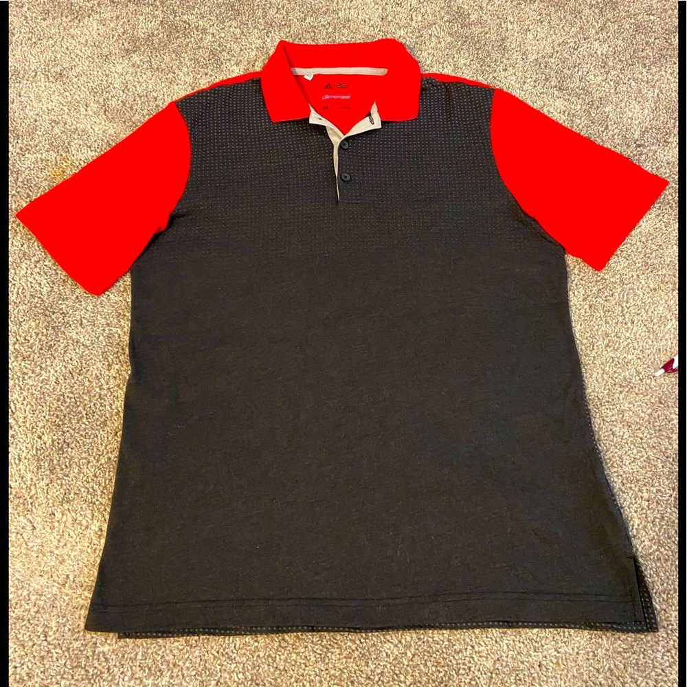 Adidas Men’s Button Down Polo EUC